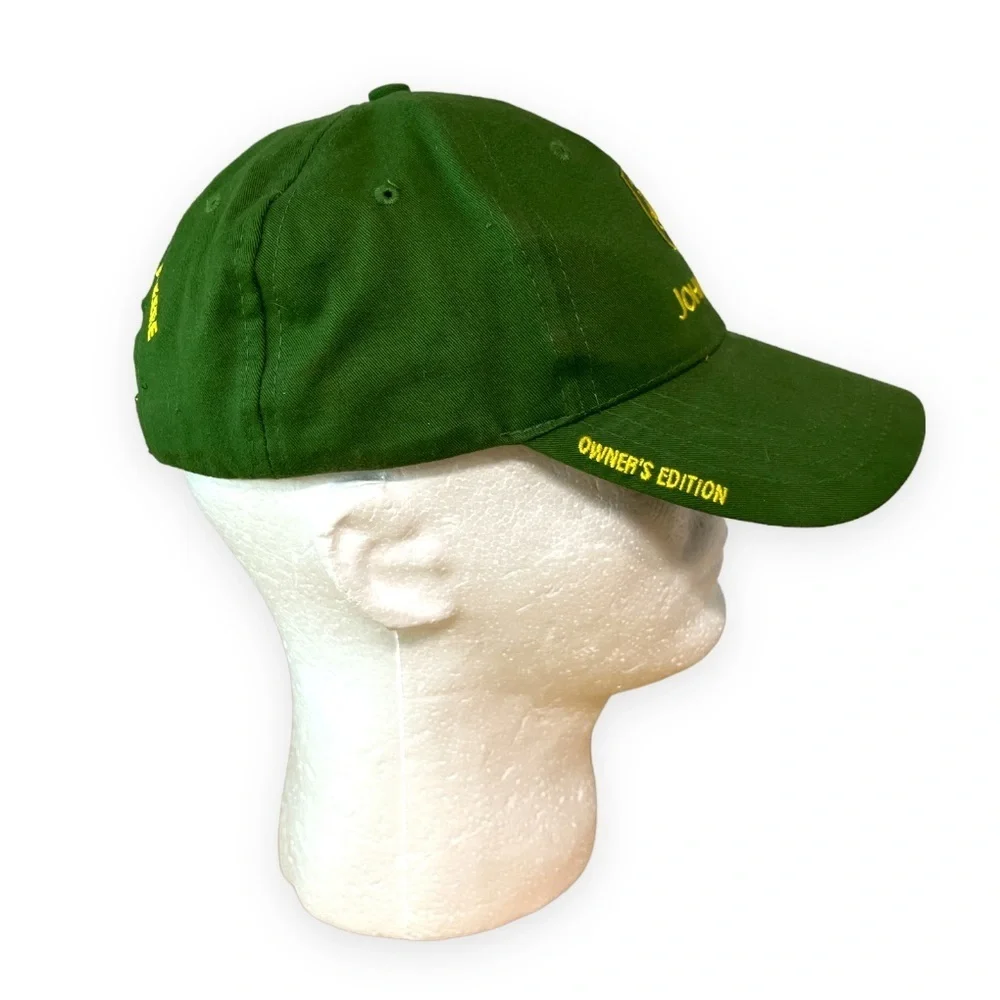 John Deere Owner’s Edition Hat Green Embroidered Unisex Adjustable OSFM‎